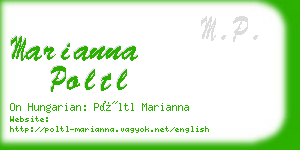 marianna poltl business card